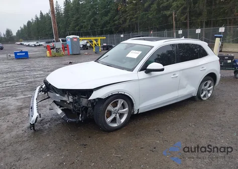 2020 Audi Q5 Premium Plus 45 Tfsi Quattro S Tronic z USA, uszkodzony, nr VIN WA1BNAFY6L2070912